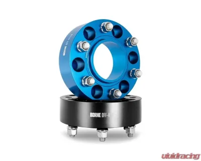 Borne Off-Road M12 x 35mm 6x139.7 Blue Wheel Spacers Lexus | Toyota 1995-2020 - BNWS-004-350BL