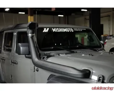 Borne Off-Road Snorkel Kit w/ Red Brackets Jeep Wrangler JL | Gladiator JT 2018+ - MMAI-JL-18NMWRD