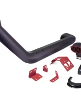 Borne Off-Road Snorkel Kit w/ Red Brackets Jeep Wrangler JL | Gladiator JT 2018+                                     - MMAI-JL-18NMWRD - Image 3