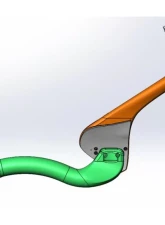Borne Off-Road Snorkel Ford Ranger 2.3L Ecoboost 2019+                                     - MMAI-RGR-19N - Image 8