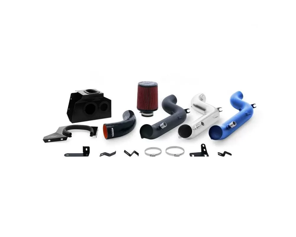 Mishimoto Wrinkle Black Performance Air Intake Kit Ford Focus RS 2016-2018 - MMAI-RS-16WBK