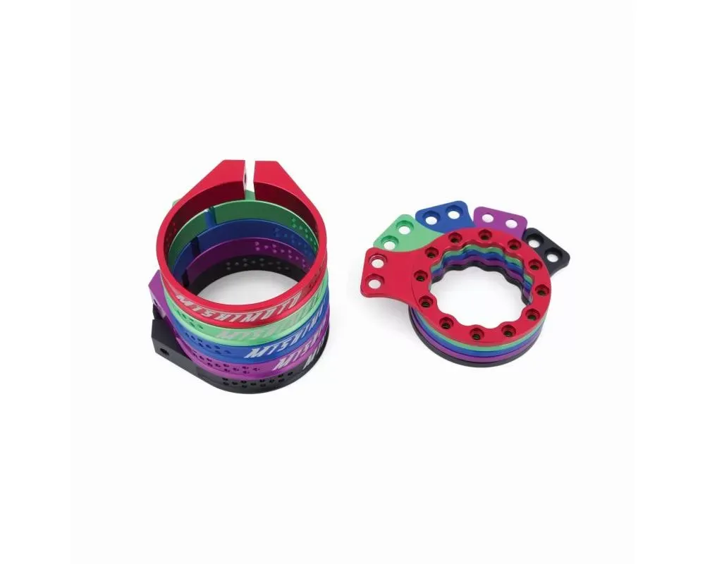 Mishimoto Black Replacement Bracket Set for Baffled Oil Catch Can Universal - MMBCC-BKTS-BK