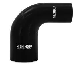 Mishimoto Black 90 Degree Silicone Transition Coupler, 2.00 Inches to 3.00 Inches