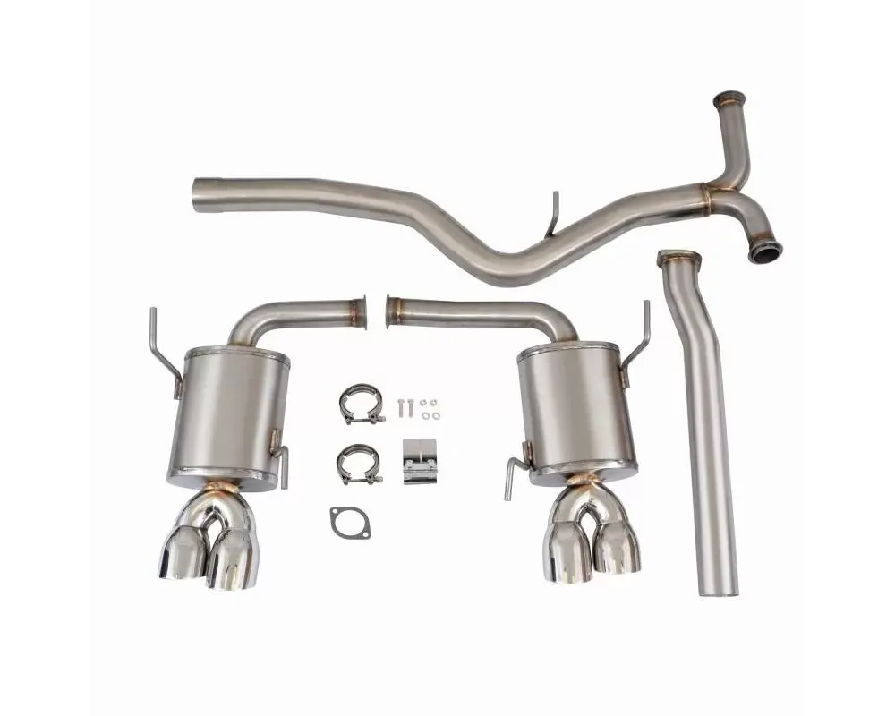 Mishimoto 3" Stainless Steel Catback Exhaust Subaru WRX 2015-2021 - MMEXH-WRX-15