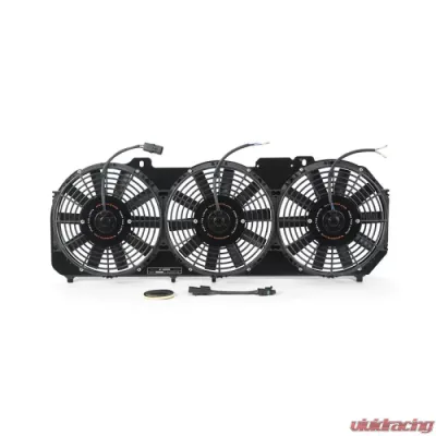 Mishimoto 33.11 W X 11.77 H X 2.98 Black Performance