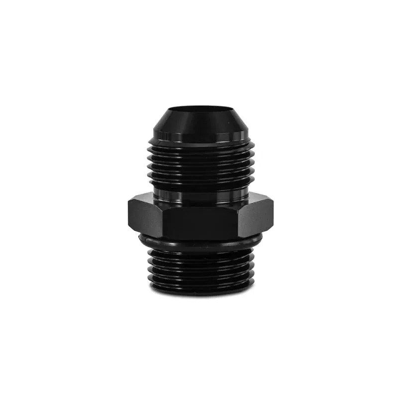 Mishimoto 6061 Aluminum -16ORB to -12AN Aluminum Fitting - MMFT-16ORB-12BK