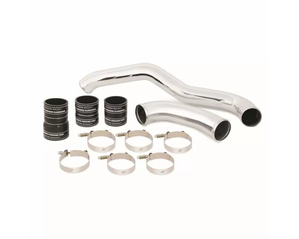 Mishimoto Powerstroke Hot-Side Intercooler Pipe and Boot Kit Ford F-250 | F-350 | F-450 | F-550 2008-2010 - MMICP-F2D-08HBK
