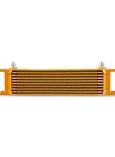 Mishimoto 10-Row -6 AN Gold Universal Oil Cooler                                     - MMOC-10-6GD - Image 4