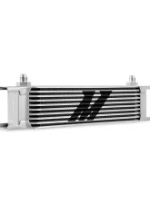 Mishimoto 10-Row -6 AN Silver Universal Oil Cooler                                     - MMOC-10-6SL - Image 3