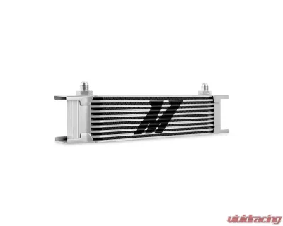 Mishimoto 10-Row -6 AN Silver Universal Oil Cooler - MMOC-10-6SL