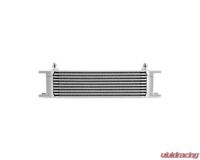 Mishimoto 10-Row -6 AN Silver Universal Oil Cooler - MMOC-10-6SL