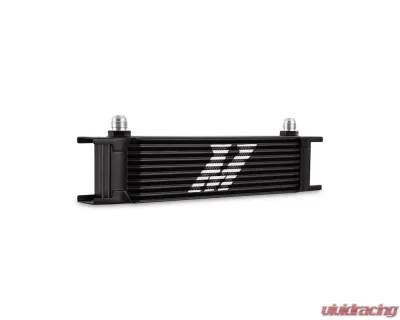 Mishimoto 10-Row -8 AN Black Universal Oil Cooler - MMOC-10-8BK