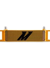 Mishimoto 10-Row -8 AN Gold Universal Oil Cooler                                     - MMOC-10-8GD - Image 2