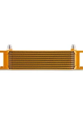 Mishimoto 10-Row -8 AN Gold Universal Oil Cooler                                     - MMOC-10-8GD - Image 3