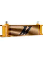 Mishimoto 10-Row -8 AN Gold Universal Oil Cooler                                     - MMOC-10-8GD - Image 4