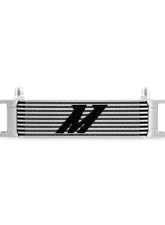 Mishimoto 10-Row -8 AN Silver Universal Oil Cooler                                     - MMOC-10-8SL - Image 2