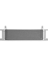 Mishimoto 10-Row -8 AN Silver Universal Oil Cooler                                     - MMOC-10-8SL - Image 3