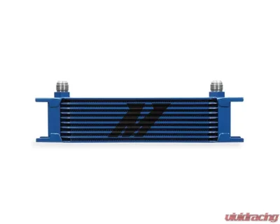 Mishimoto 10-Row Blue Universal Oil Cooler - MMOC-10BL