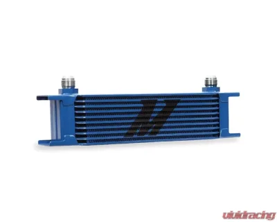 Mishimoto 10-Row Blue Universal Oil Cooler - MMOC-10BL