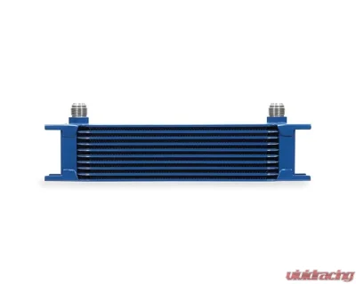 Mishimoto 10-Row Blue Universal Oil Cooler - MMOC-10BL