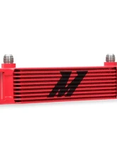 Mishimoto 10-Row Red Universal Oil Cooler                                     - MMOC-10RD - Image 3