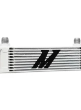 Mishimoto 10-Row White Universal Oil Cooler                                     - MMOC-10WT - Image 3