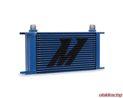 Mishimoto 19-Row Blue Universal Oil Cooler - MMOC-19BL