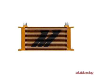 Mishimoto 19-Row Gold Universal Oil Cooler - MMOC-19G