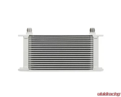 Mishimoto 19-Row White Universal Oil Cooler - MMOC-19WT