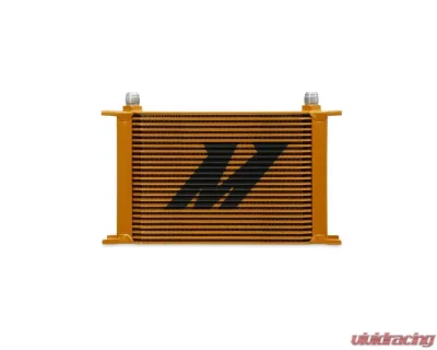 Mishimoto 25-Row Gold Universal Oil Cooler - MMOC-25G