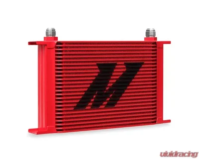 Mishimoto 25-Row Red Universal Oil Cooler - MMOC-25RD