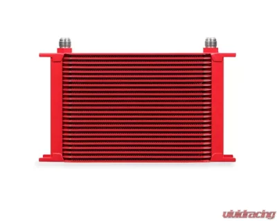 Mishimoto 25-Row Red Universal Oil Cooler - MMOC-25RD