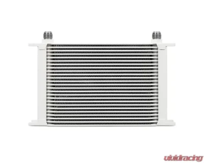 Mishimoto 25-Row White Universal Oil Cooler - MMOC-25WT