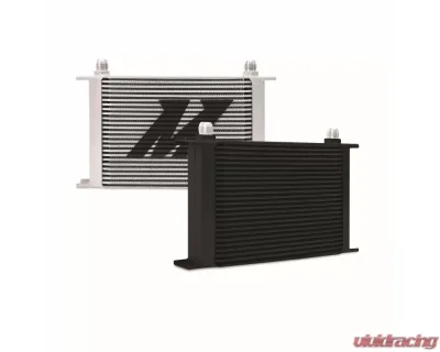 Mishimoto 25-Row White Universal Oil Cooler - MMOC-25WT