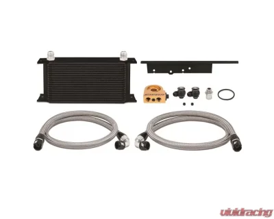 Mishimoto Black Thermostatic Oil Cooler Kit Nissan | Infiniti 2003-2009 - MMOC-350Z-03TBK