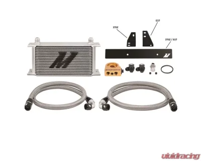 Mishimoto Silver Thermostatic Oil Cooler Kit Nissan | Infiniti 2008-2020 - MMOC-370Z-09T