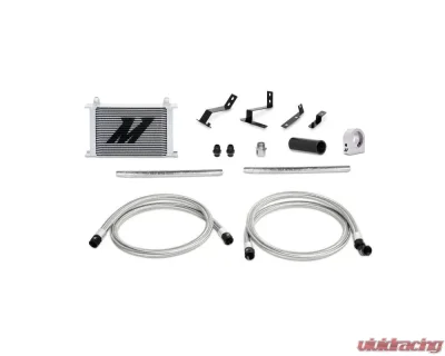 Mishimoto Silver Oil Cooler Kit Chevrolet Camaro 2016+ - MMOC-CAM4-16SL