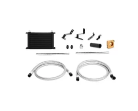 Mishimoto Black Thermostatic Oil Cooler Kit Chevrolet Camaro 2016+