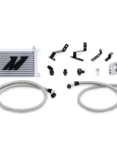 Mishimoto Silver Oil Cooler Kit Chevrolet Camaro 2016-2020                                     - MMOC-CAM8-16SL - Image 6