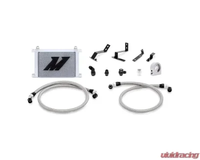 Mishimoto Silver Oil Cooler Kit Chevrolet Camaro 2016-2020 - MMOC-CAM8-16SL