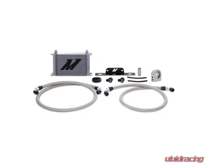 Mishimoto Silver Non-Thermostatic Oil Cooler Kit Chevrolet Camaro 2010-2015 - MMOC-CSS-10SL