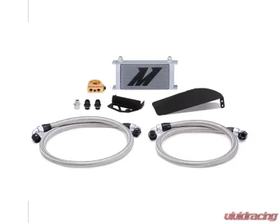 Mishimoto Silver Oil Cooler Kit Honda Civic Type R 2017-2021 - MMOC-CTR-17TSL