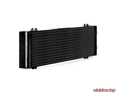 Mishimoto Black Large Universal Dual Pass Bar & Plate Oil Cooler - MMOC-DP-LBK