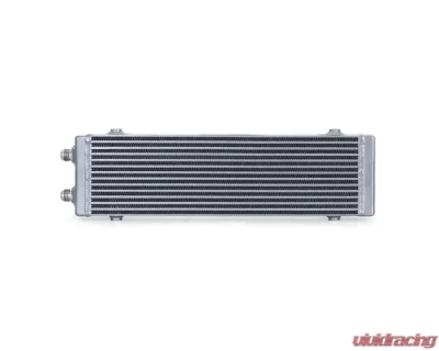 Mishimoto Silver Large Universal Dual Pass Bar & Plate Oil Cooler - MMOC-DP-LSL