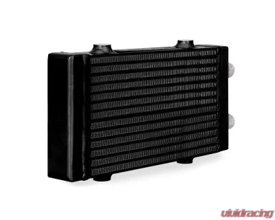 Mishimoto Black Small Universal Dual Pass Bar & Plate Oil Cooler - MMOC-DP-SBK