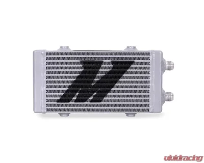 Mishimoto Silver Small Universal Dual Pass Bar & Plate Oil Cooler - MMOC-DP-SSL