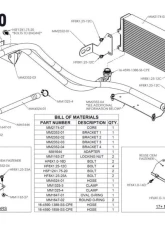 Mishimoto Black Performance Oil Cooler Ford F-250 | F-350 6.7L 2011-2019                                     - MMOC-F2D-11KBK - Image 5