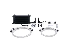 Mishimoto Black Non-Thermostatic Oil Cooler Kit Ford Fiesta ST 2014-2019