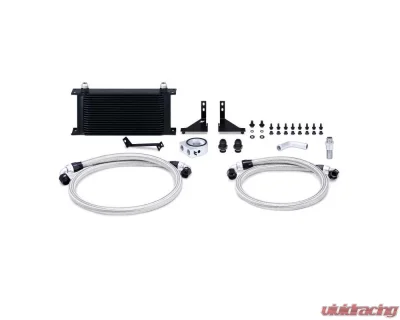 Mishimoto Black Non-Thermostatic Oil Cooler Kit Ford Fiesta ST 2014-2019 - MMOC-FIST-14BK