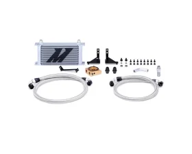 Mishimoto Silver Thermostatic Oil Cooler Kit Ford Fiesta ST 2014-2019